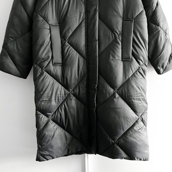 Abercrombie & Fitch Quilted Long Puffer - Picture 7 of 9